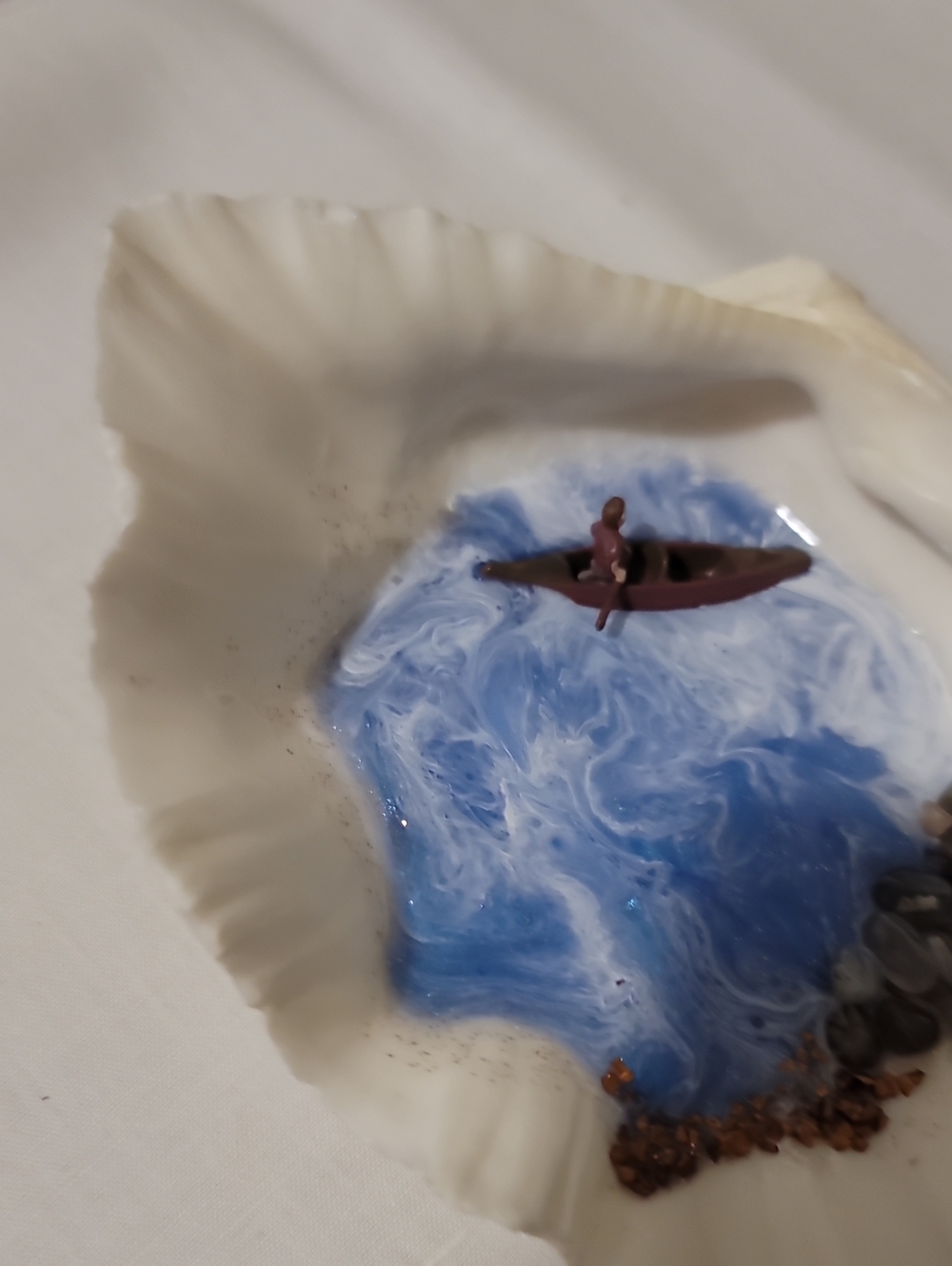 Handcrafted Trinket Shell - Picture 4 of 8